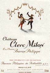 法國 波爾多 五級酒莊
Chateau Clerc Milon 孖公仔
(Pauillac)